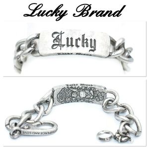 Lucky Brand Buddha “Lucky” Chain Link Bracelet